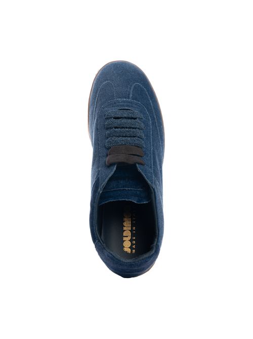 Sneakers Akira Donald in suede Blu  SOLDINI | 80005 D SL2BLU